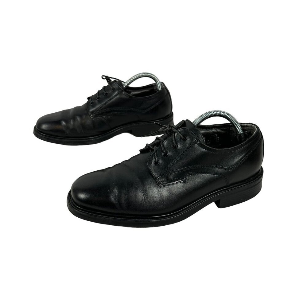 Bill Blass Men's Black Leather Oxford Dress Shoes Size 9D